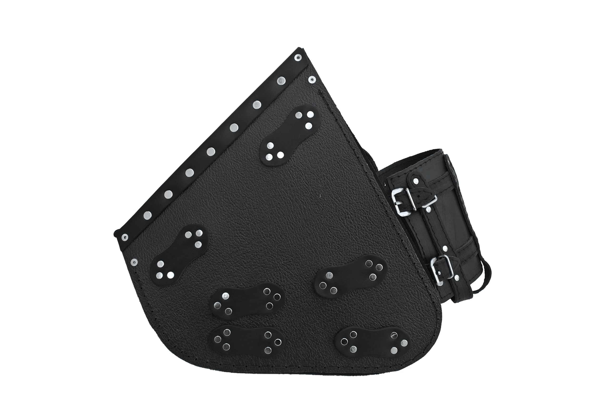 Sako - S637 Mit Dekorativem Totenkopf - Motorrad Satteltasche Für Die Linke Seite - 27 x 10 x 35 cm, 5 Liter