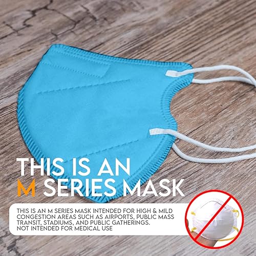 Miniatura 10 de Máscara facial 3D de 5 capas para niños y niñas, con filtro de protección contra polvo, polen y niebla, cómodas correas para los oídos, para