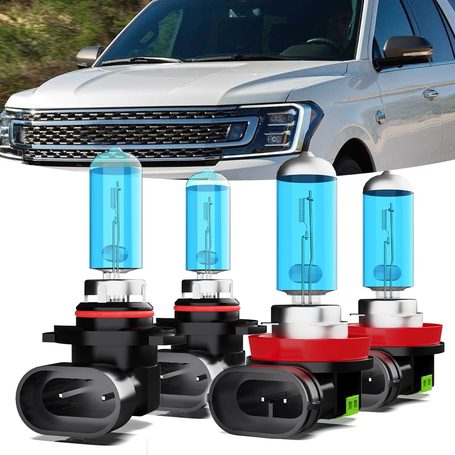 Amazon.com: TTDBDAN Halogen Headlights Fit for Ford Expedition