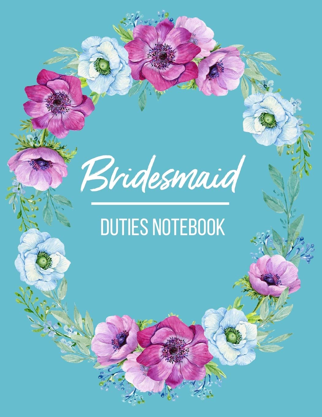 Bridesmaid Duties Notebook: Bridal Party Tasks and Party Planner