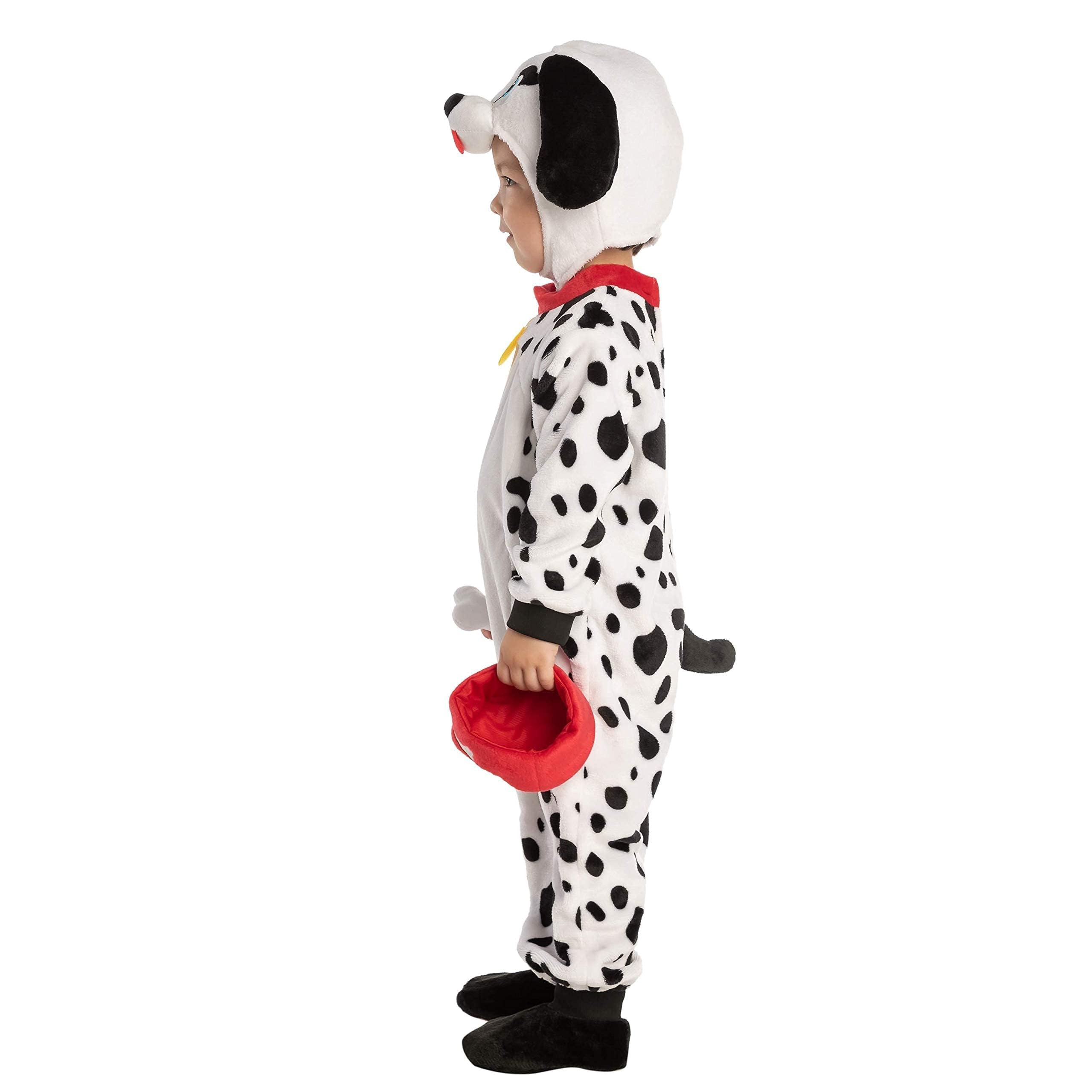 Spooktacular Creations Costume da cucciolo di dalmata per neonato per la festa di Halloween dolcetto o scherzetto