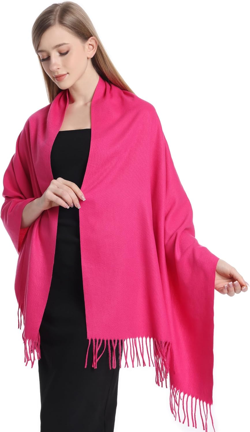 Sofier Pashmina Shawls And Wraps for Women for Evening Dress Warm Winter Scarf Wedding Bride Bridesmaid Gifts Cashmere Feel - Image 5