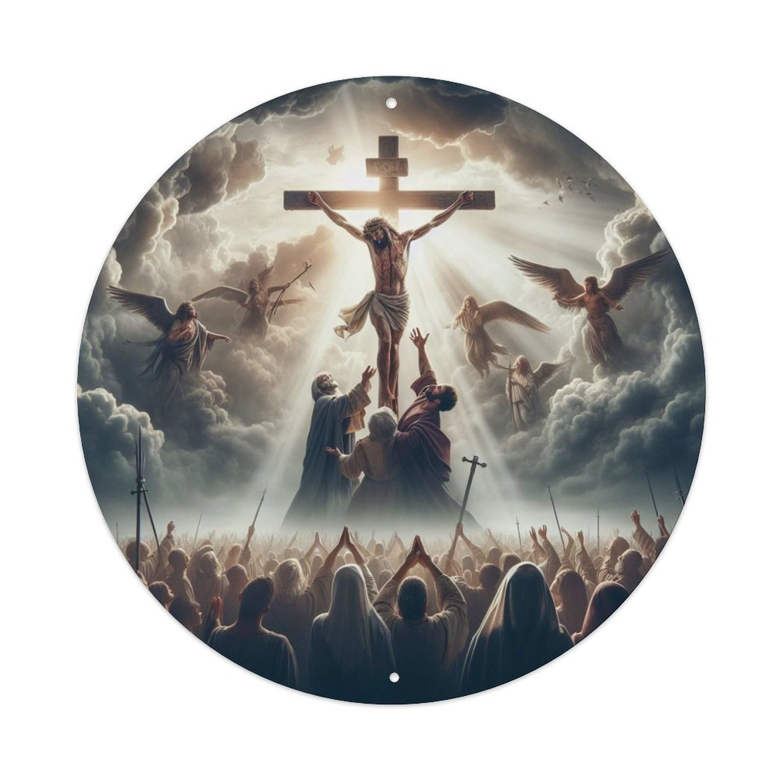 The Great Jesus Religious Metal Tin Sign