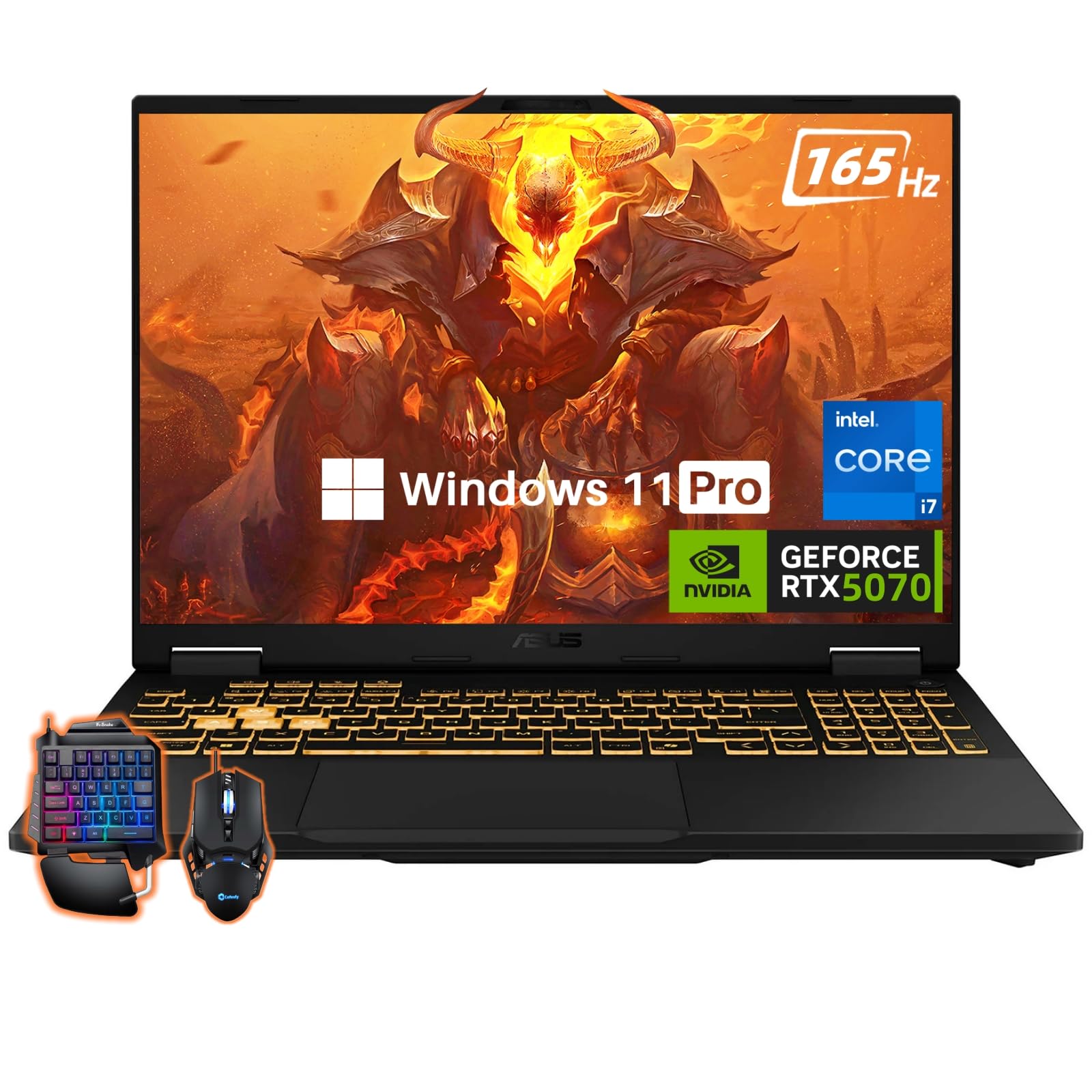 Amazon.com: ASUS TUF Gaming F16 Laptop, NVIDIA RTX 5070 GDDR7