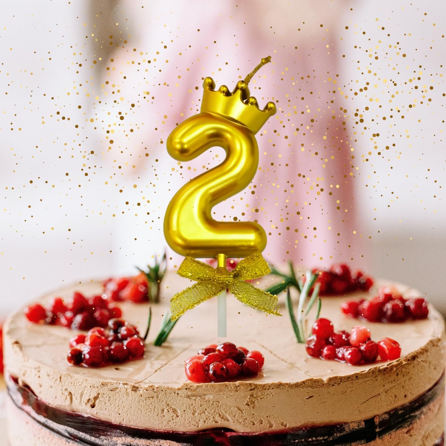 Number 9 Crown Candle - 9th Birthday Cake Decoration -20