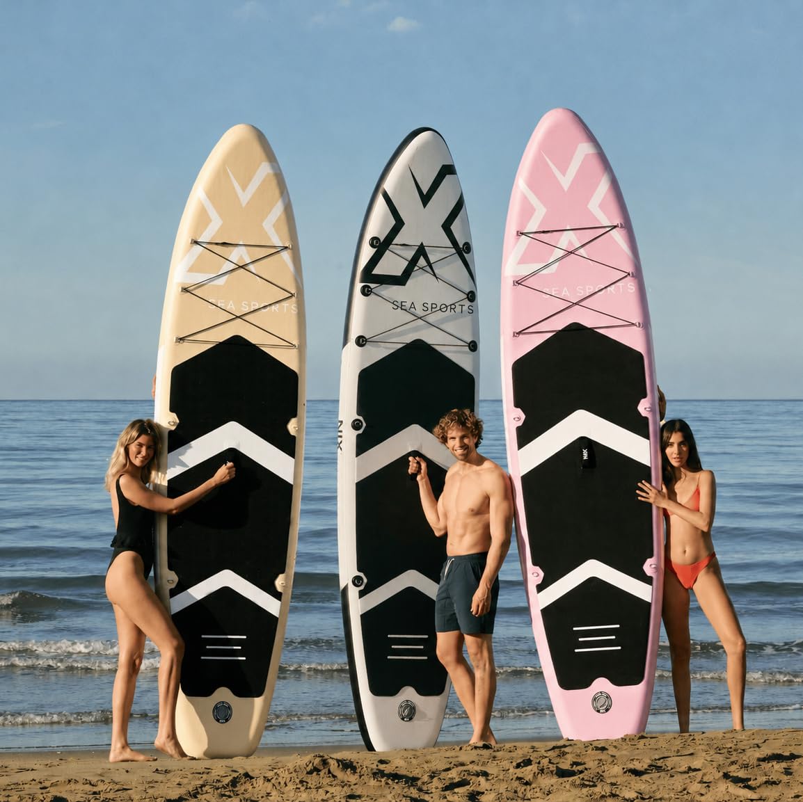 Tabla Paddle Surf Hinchable 11" 335 × 84 × 15 cm Amarilla Pack Premium – 159 kg, Doble Tejido PVC, EVA Antideslizante, Kayak, Remo, Mochila y Accesorios completos
