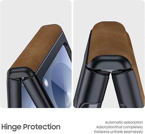 Miniatura 10 de Funda para Motorola Razr 2023, cubierta de cuerpo completo y protección magnética de bisagra y ultrafina mate, a prueba de golpes, funda para