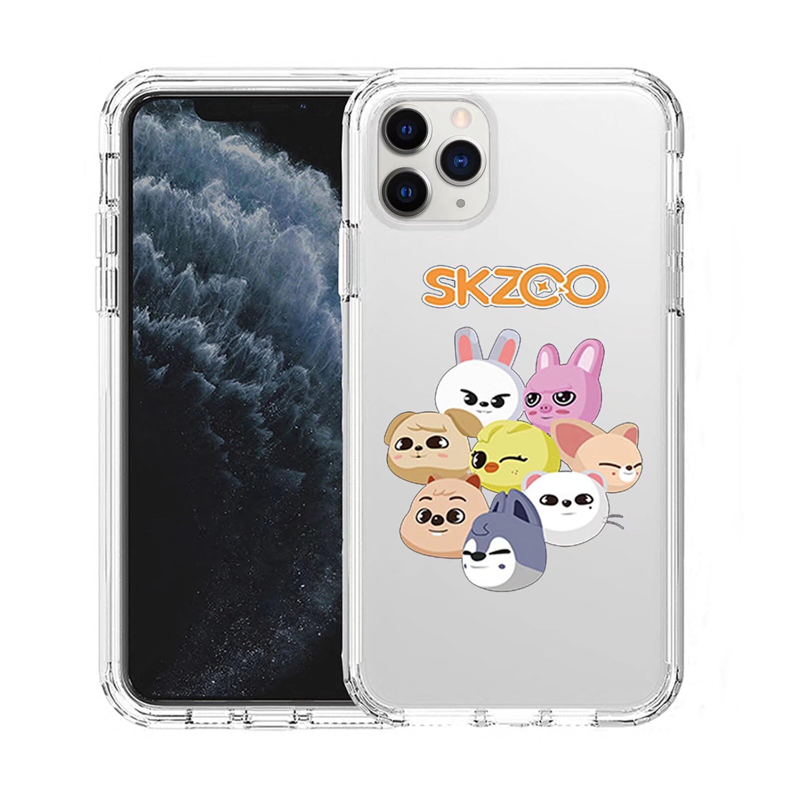 SXTQFDC Kpop Cartoon Phone Cases Felix Changbin Bangchan Phone