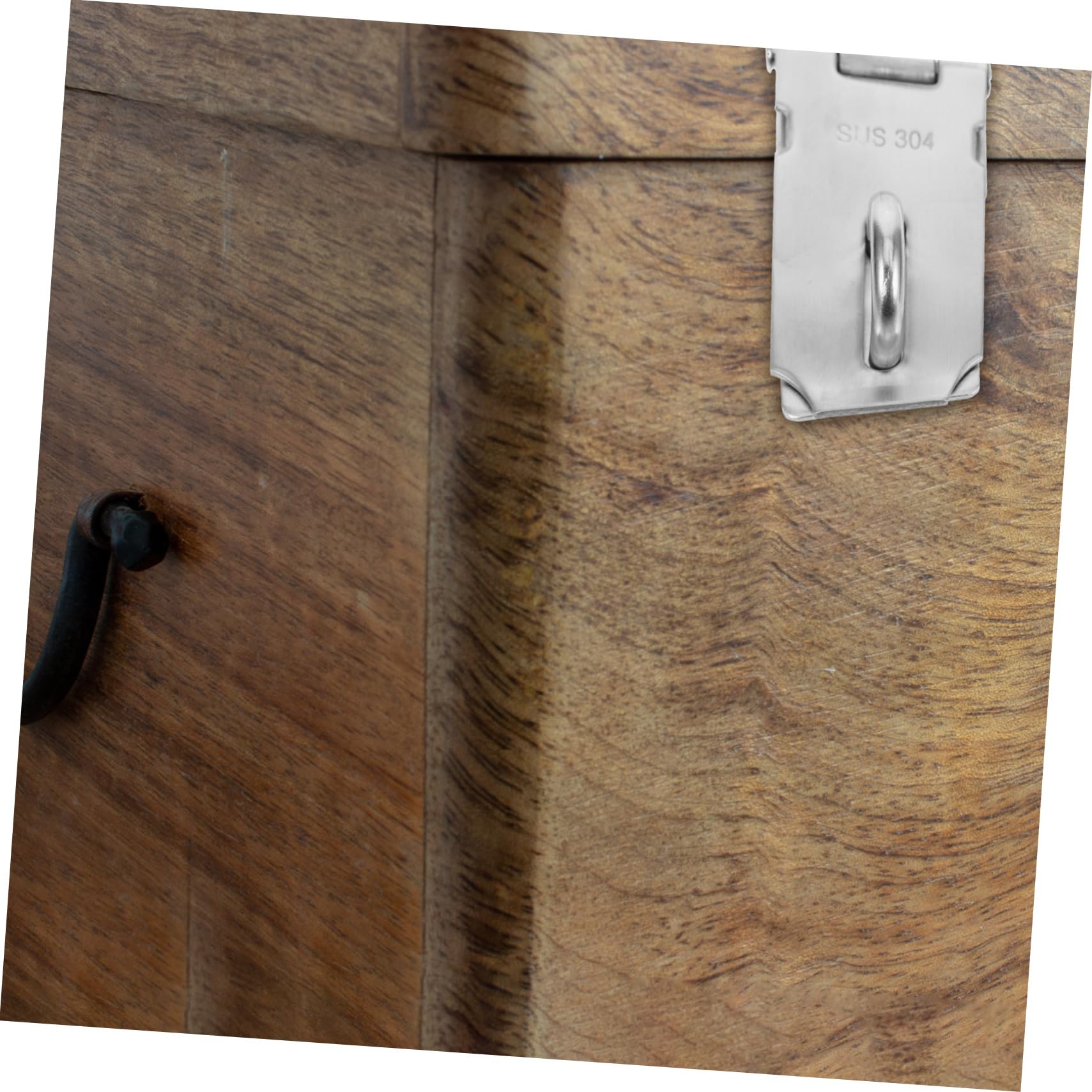 Gatuida 10 Set Chiusura Acciaio Inossidabile Con Hasp Per Serratura Per Sicurezza Porte E Cancelli Installazione Facile E Versatile Per Uso E Commerciale 2 Pezzi * 10