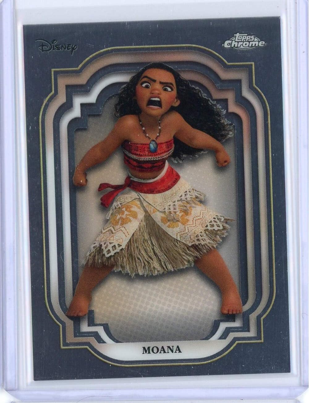2024 Topps Chrome Disney Moana モアナ　/101 2024 Topps Chrome Disney Moana モアナ /101 2024 Tops Chrome