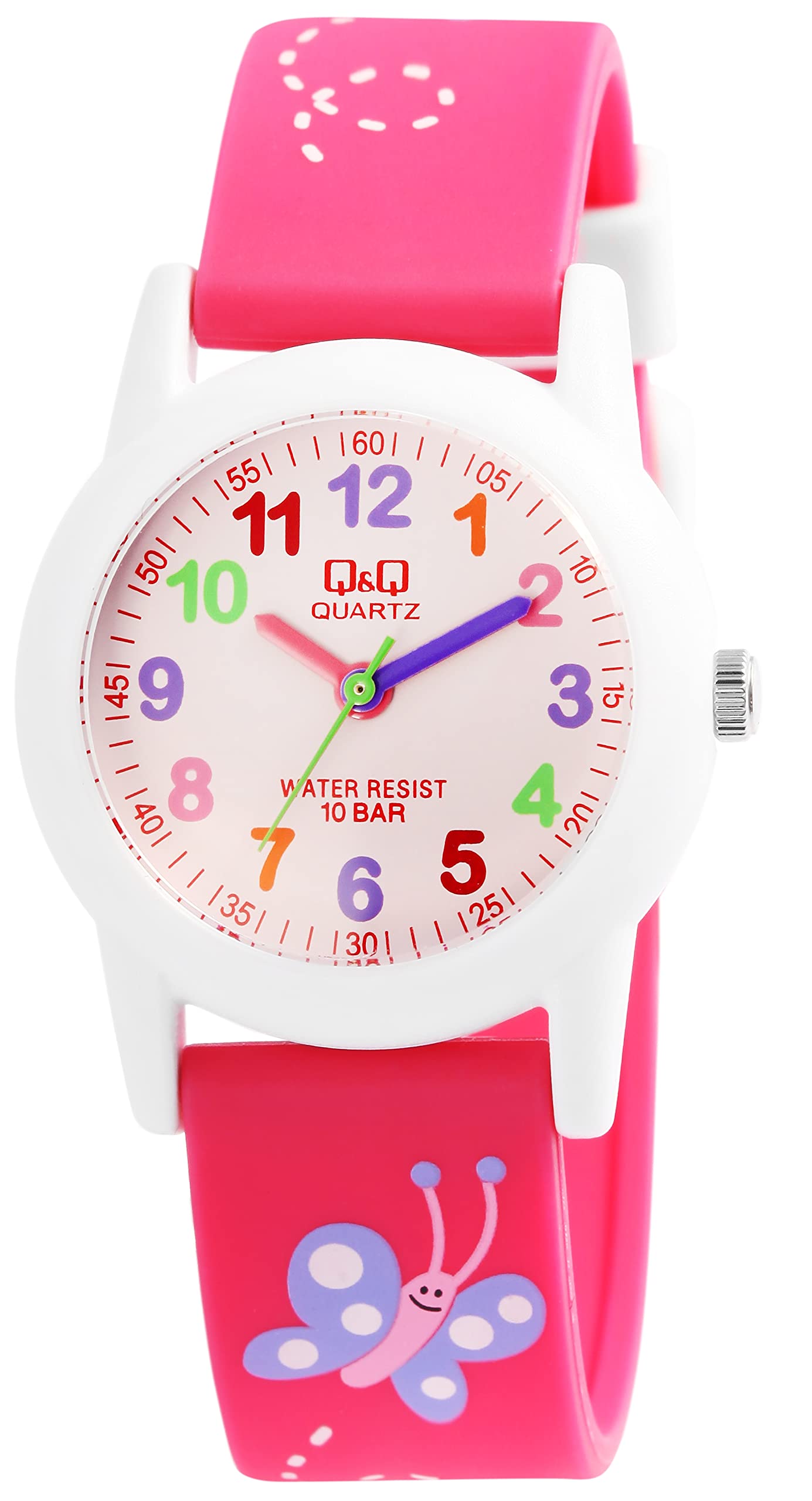 Q&Q Citizen Resin Analog White Dial Girls Watch-Vr99J002Y (B07LB44P48) Amazon Price History, Amazon Price Tracker