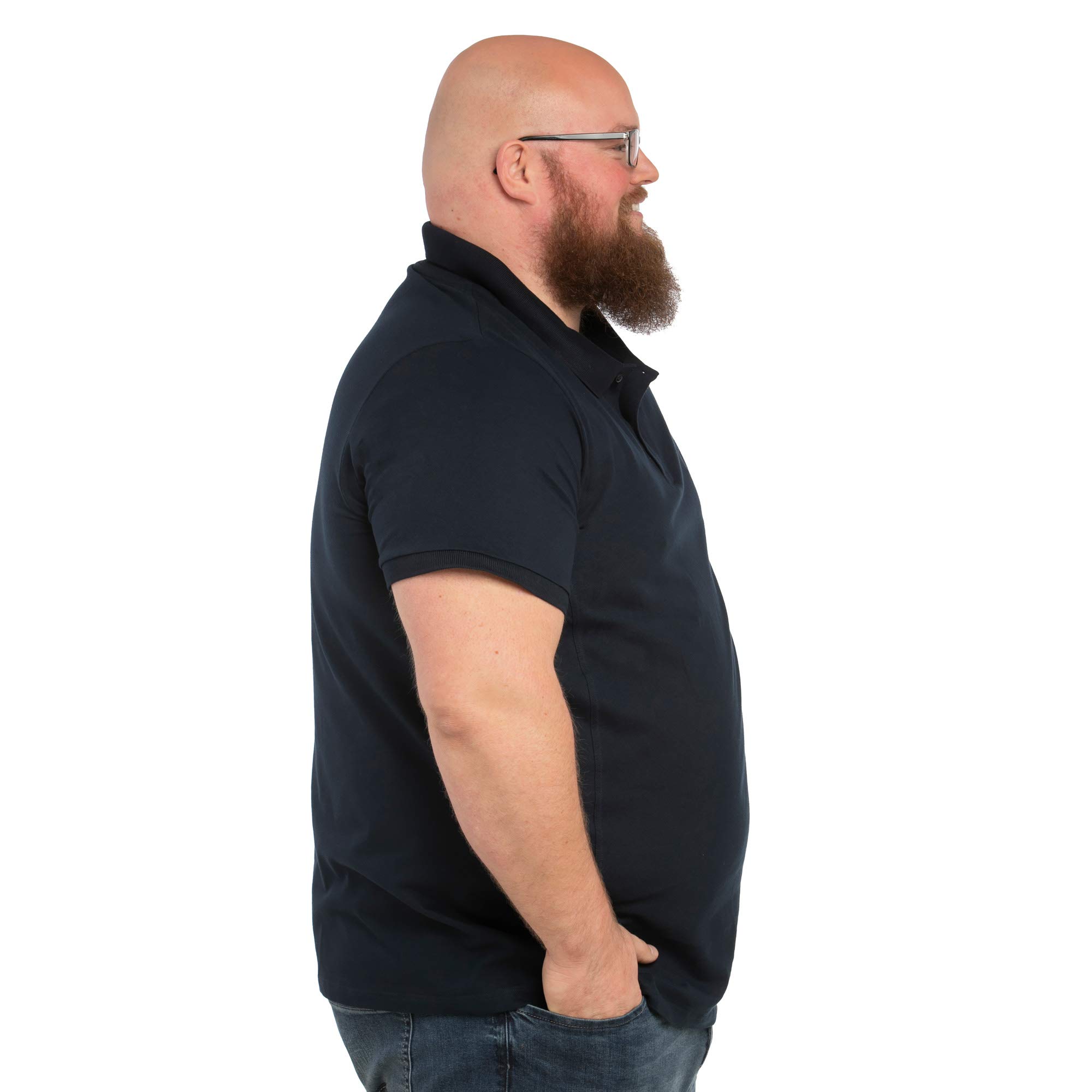 Alca - Polo para Hombre de Manga Corta y Talla Grande (Tallas 2XL-8XL)