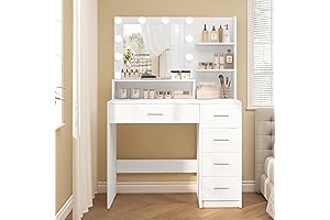 Makeup Vanity Desk with Mirror: Your Glamorous Beauty Haven