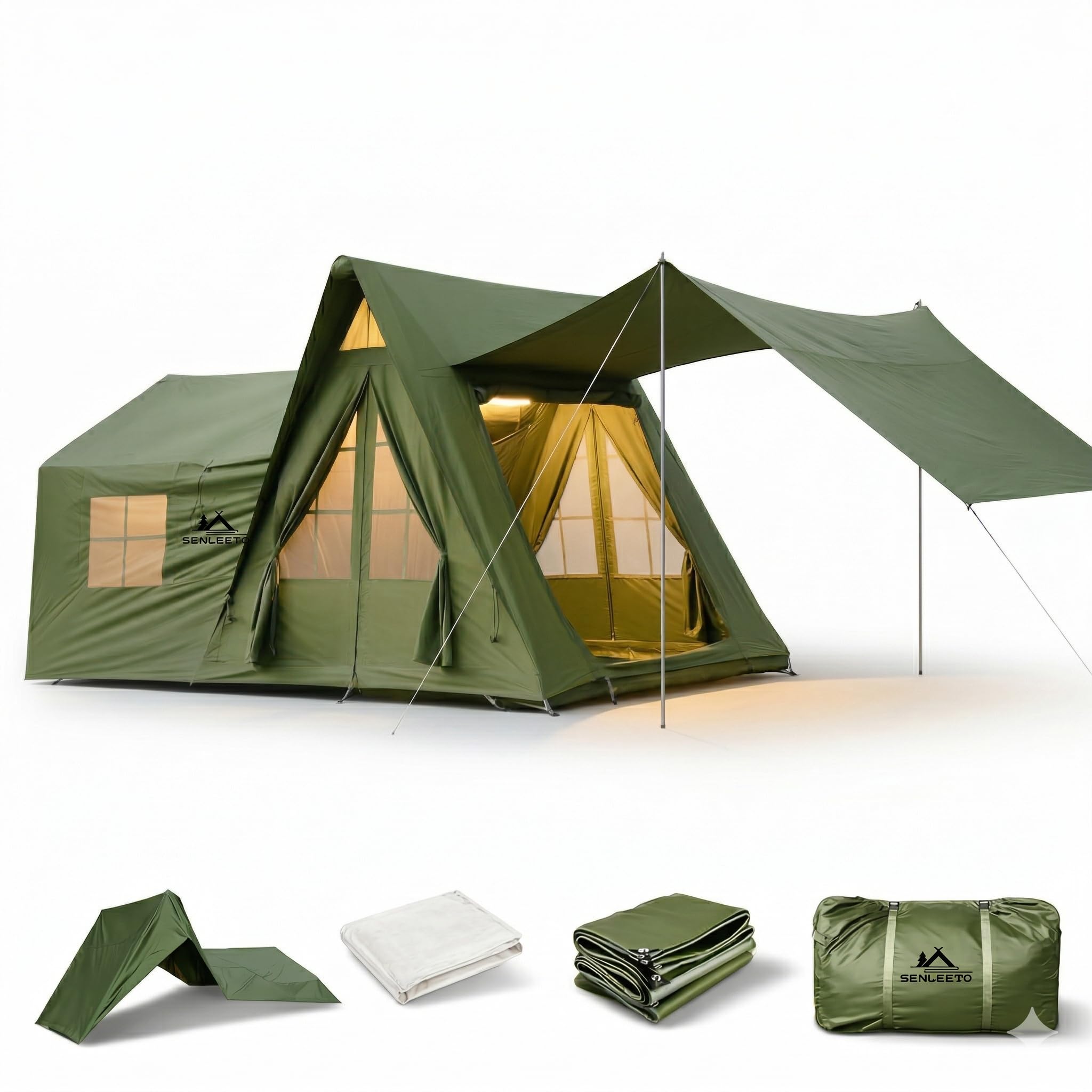 SENLEETO 8-10 Person Large Inflatable Tent