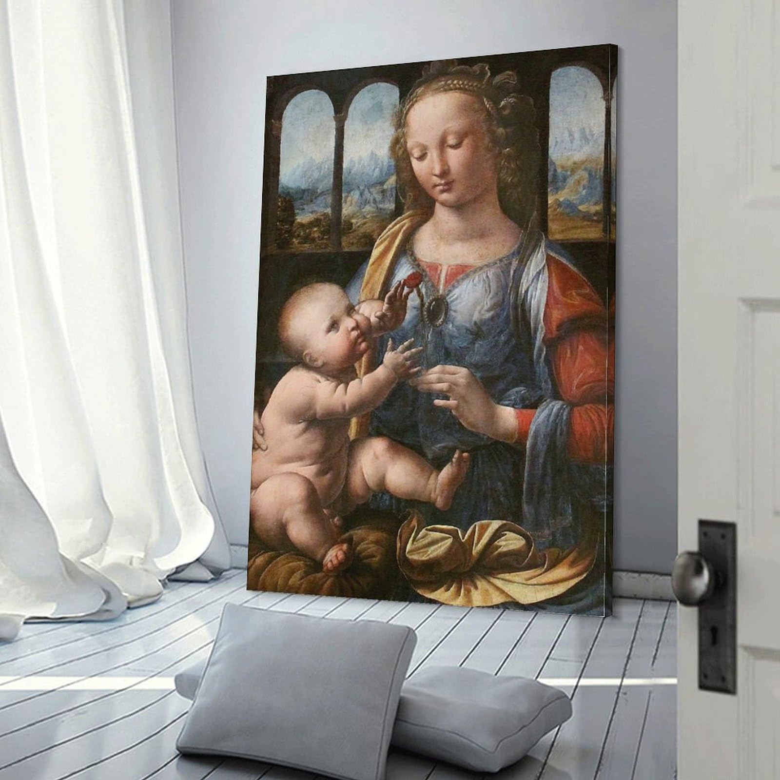 レオナルド・ダ・ヴィンチ ダ・ヴィンチ カーネーションの聖母 10号