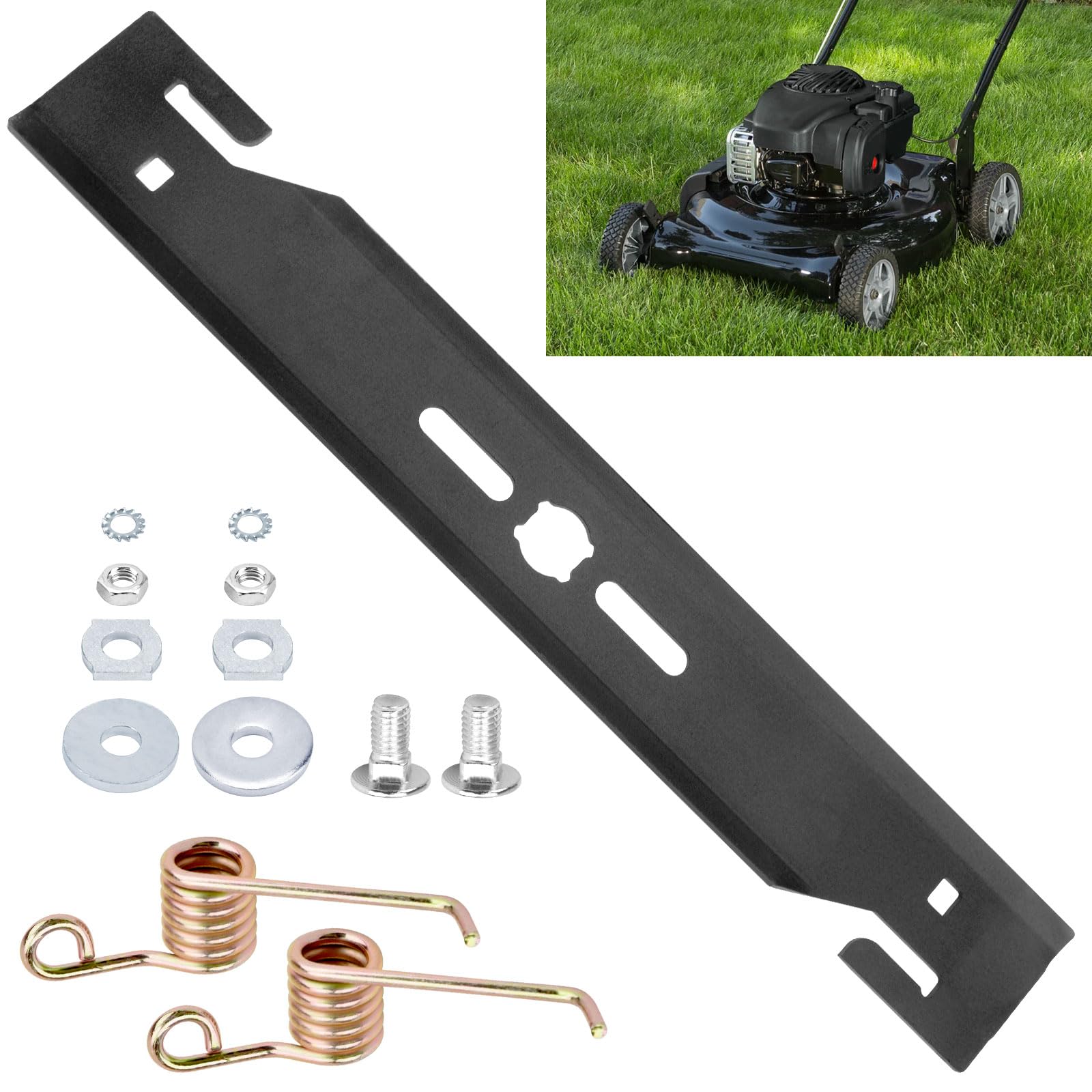 490-100-0111 490-100-0008 16-Inch Detatching Replacement Mower Blade w/Mounting