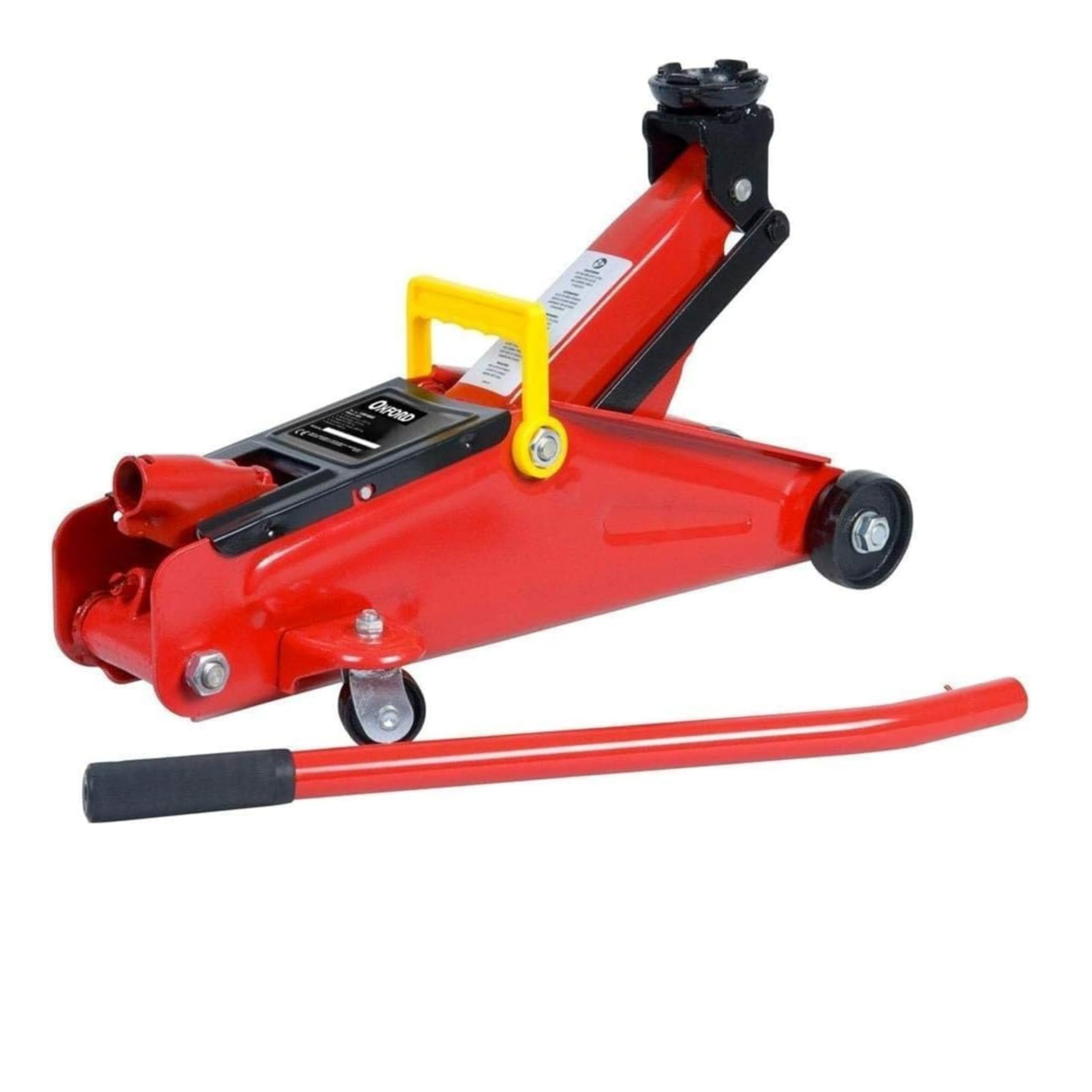 YASTA Cric Idraulico per Auto 2 Tonnellate, Martinetto Sollevatore per Veicoli in Garage e Officina, Ideale per Cambio Gomme e Manutenzione Fai Da Te