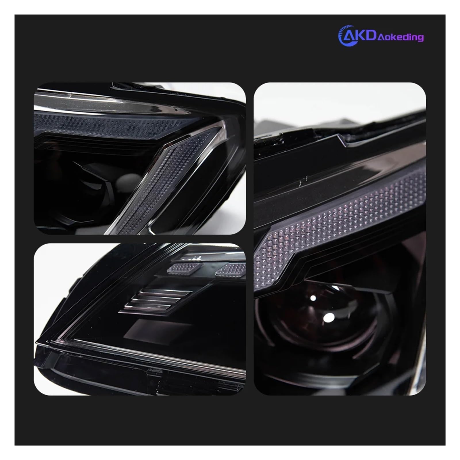 Reflektor przedni kompatybilny z VW Passat B7 Reflektor 2011-2015 Reflektor wersja amerykańska DRL Kierunkowskaz Angel Eye Projektor Soczewka