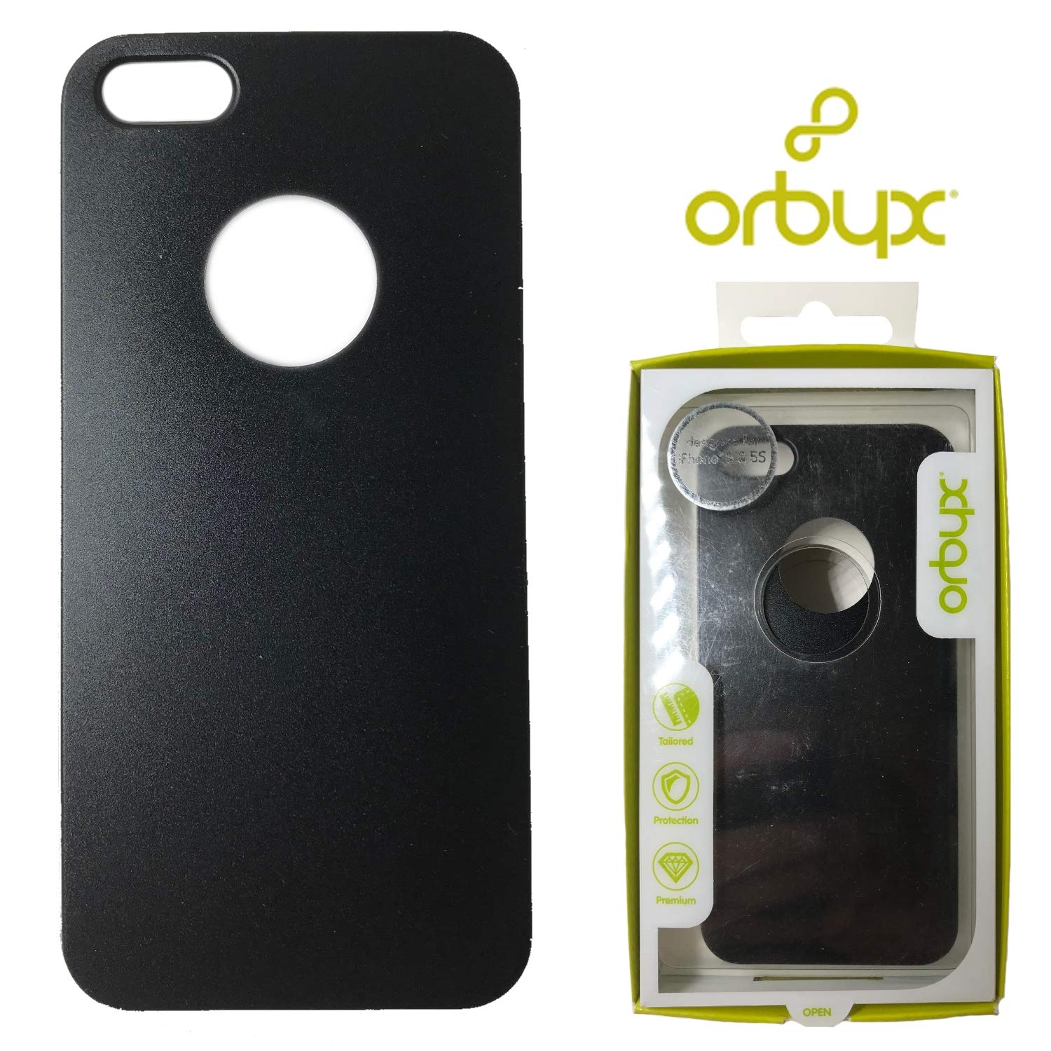 Orbyx Hard Shell Case for iPhone 5 / 5S / SE (Purple)