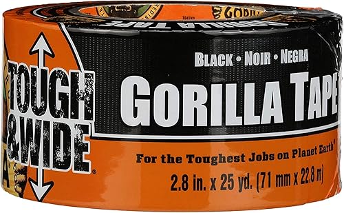 Gorilla Glue T23041-3" x 30 yardas. Cinta Gorilla resistente y ancha.