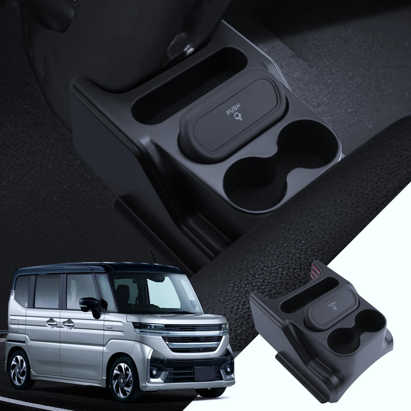 Amazon | LANTU スズキ スペーシア コンソールボックス MK54S MK94S Amazon | LANTU スズキ スペーシア コンソールボックス MK54S MK94S