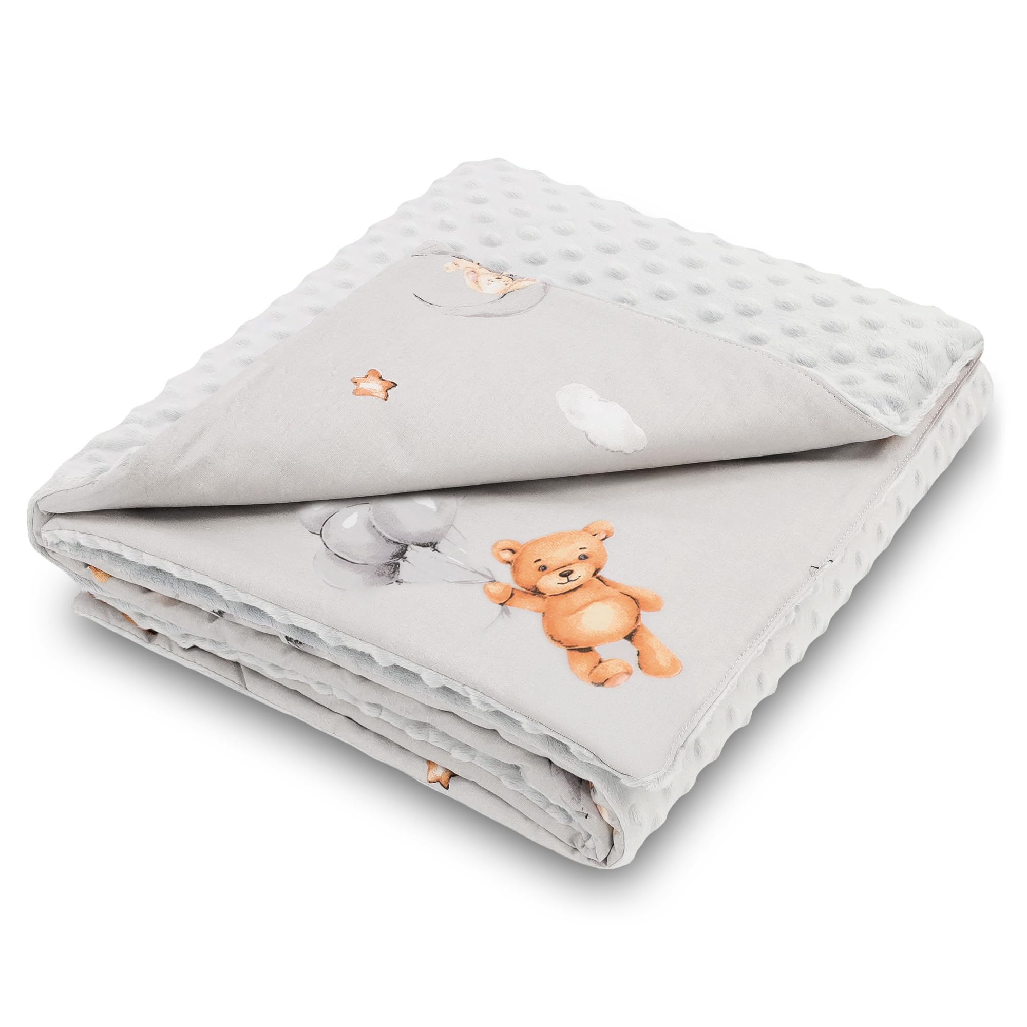 Totsy Baby Copertina neonato - piccola coperta neonata per passeggino o culla per bambini e morbido copertini neonati per bambino bambina Cotone Oeko-Tex