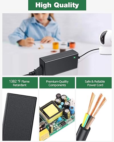 Miniatura 5 de JOVNO 5 V 10 A fuente de alimentación ACDC adaptador 100-240 V CA a CC 5 V 50 W convertidor 10 Amp 9,5 A 9 A 8,5 A transformador LED Driver 0.217 x