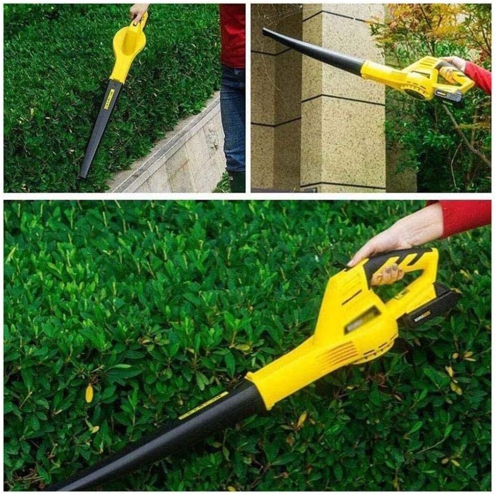 Handheld Garden Blower 3.2km Wind Speed Leaf Blower Lightweight Dust Removal for Industrial Household Garden 0.35m (40m) (50m)