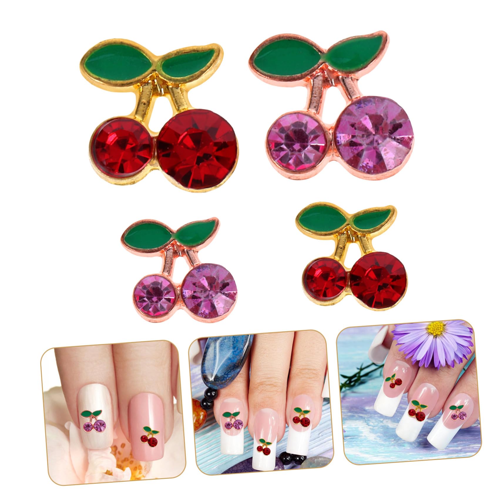 3 Set Charm Per Unghie Decorazioni Per Nail Art Accessori Manicure Per Donne Design Creativo E Unico Per Unghie Eleganti E Accattivanti 32 Pezzi*3