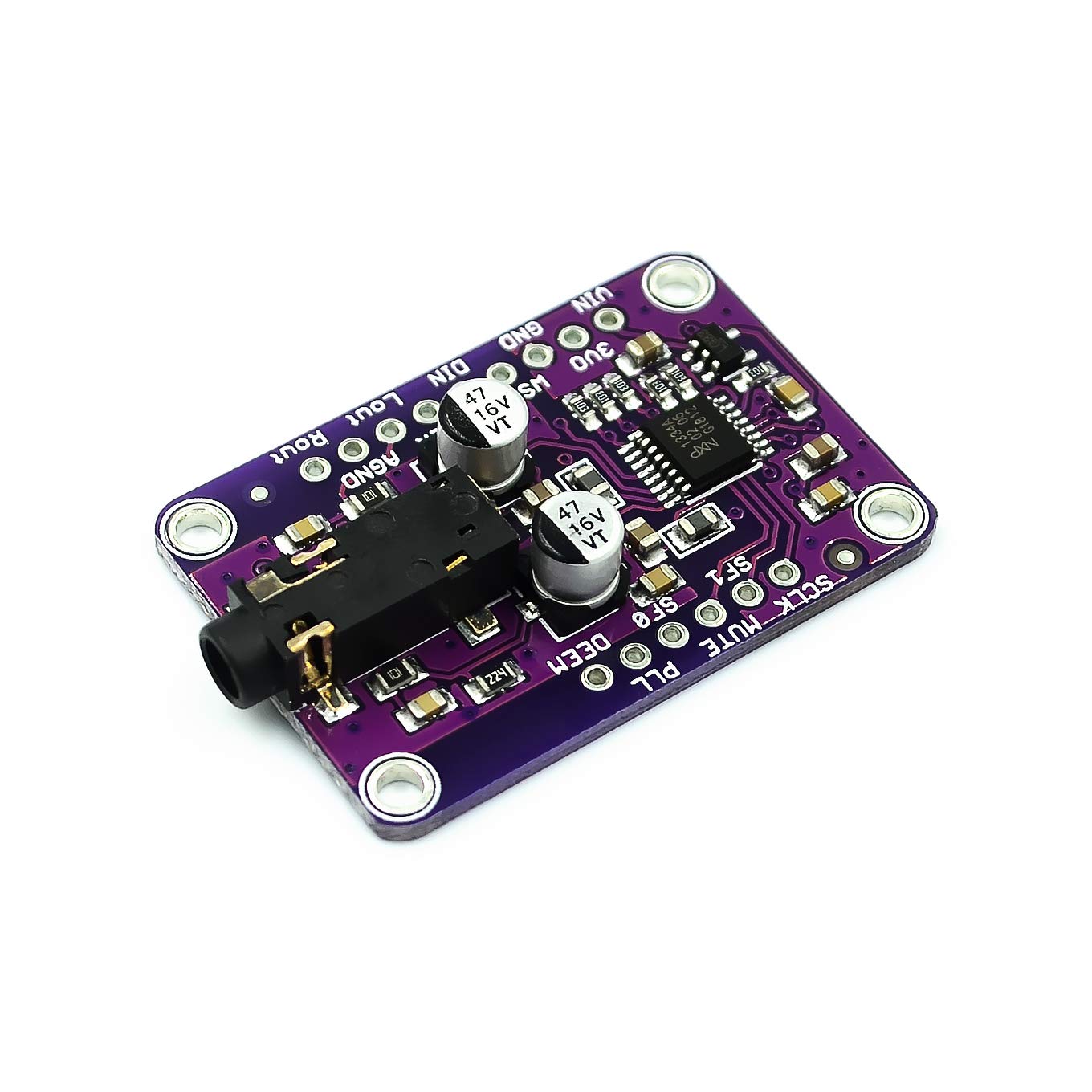 DAC Module 1334 UDA1334A I2S DAC Audio Stereo Decoder Module Board for Arduino 3.3V - 5V