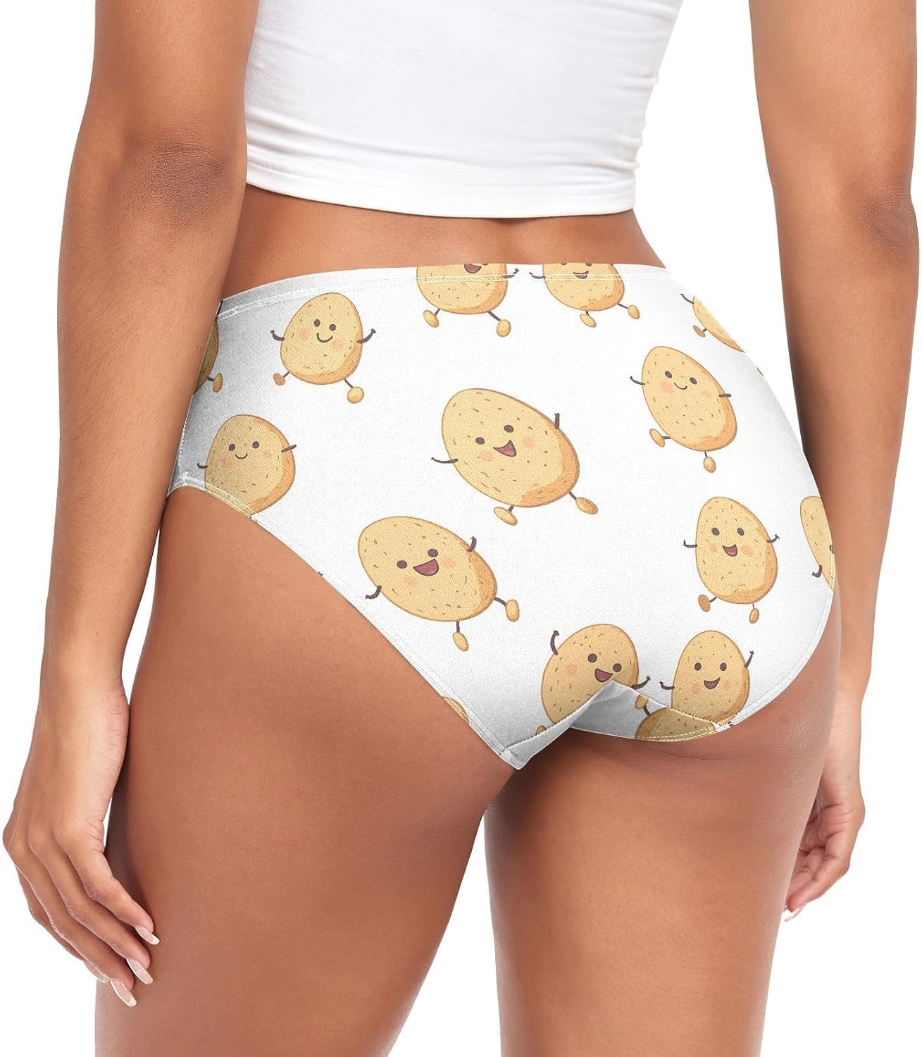 vvfelixl Colorful Songbirds Panties for Women,Women Underwear Cheeky Panties for Womens XS