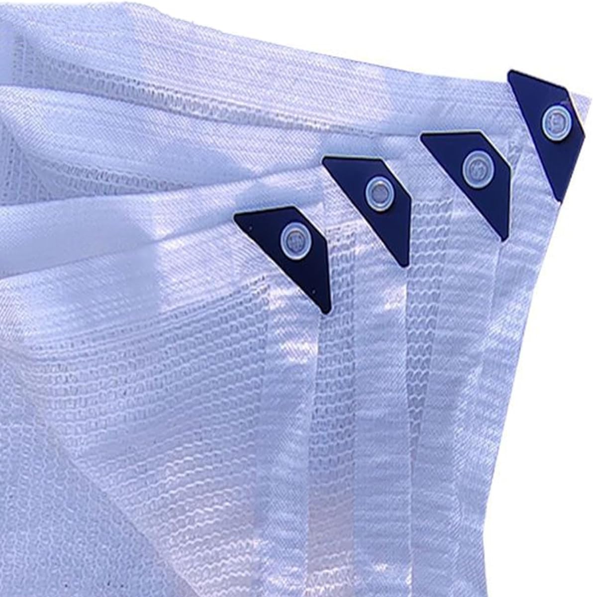 Rete ombreggiante Bianca con Protezione UV al 50% e Occhielli per Serra, fienile, canile, pollaio. Disponibile in Diverse Misure: 1x2m, 2x2m, 2x3m, 3x3m, 3x4m, 5x5m, 3x6m.