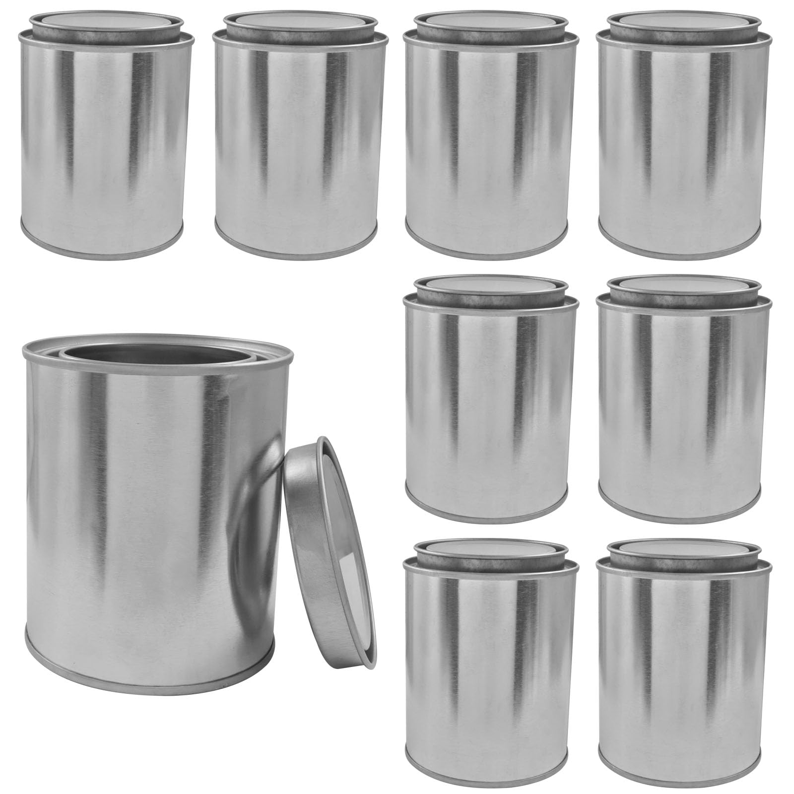 8 Pack Empty Paint Cans with Lids, 1/4 Pint Paint Cans — Amazon image 7
