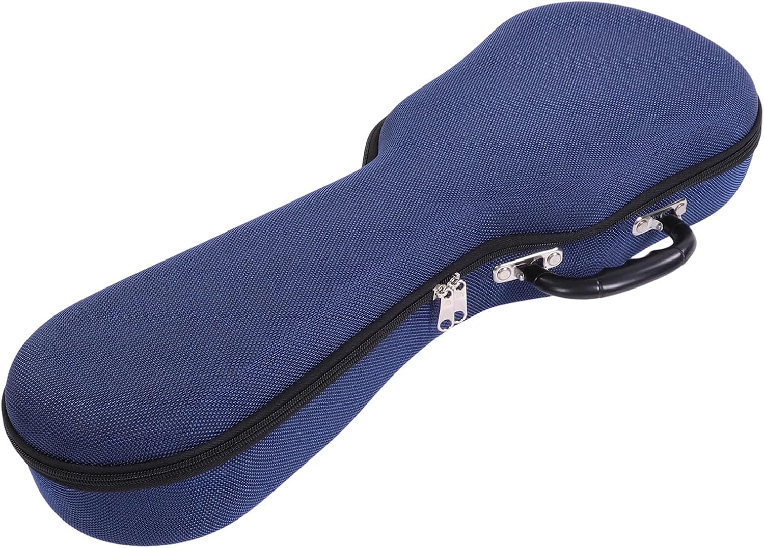 Portable 21 Inch Acoustic Guitar Bag Sturdy Gig Bag with Plush Interior, Dual Carrying Options for Travelers and Musicians, 1200D Polyester Fabric (Blue)