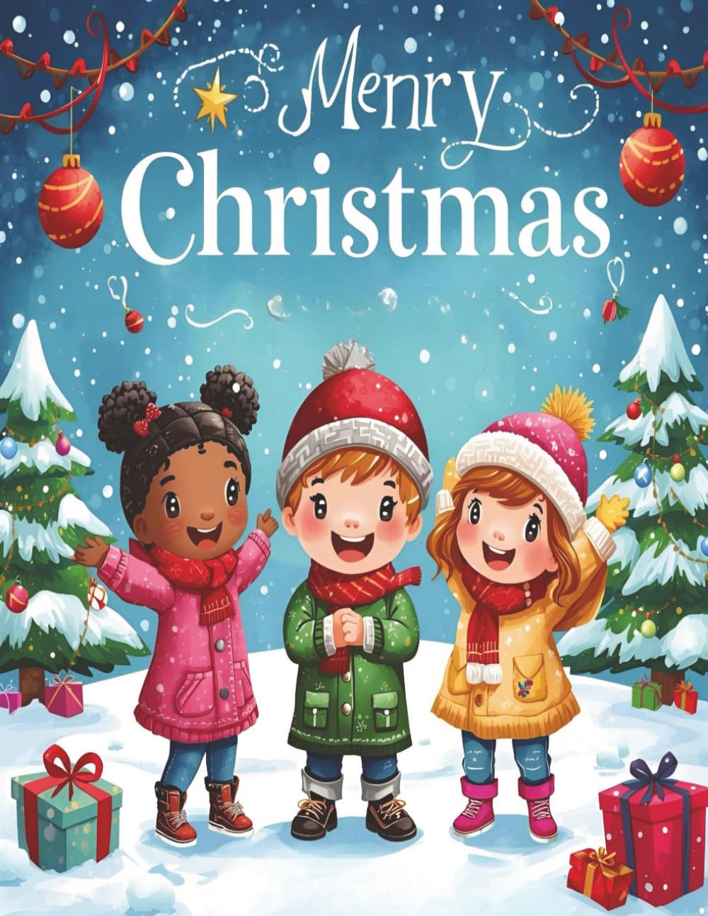 Merry Christmas Coloring Book