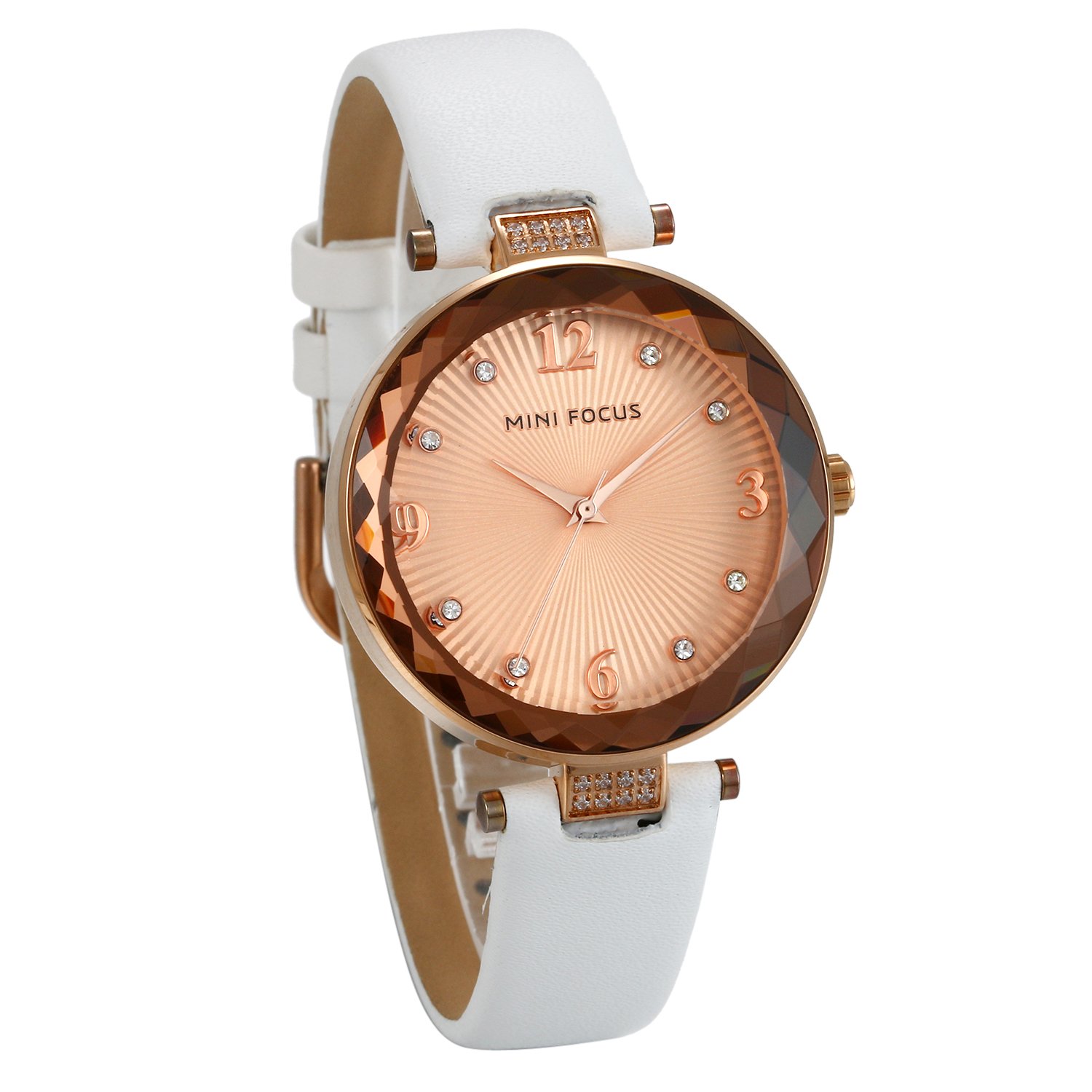 JewelryWe - Reloj de pulsera de cuarzo resistente al agua para mujer, ideal como regalo del día de la madre
