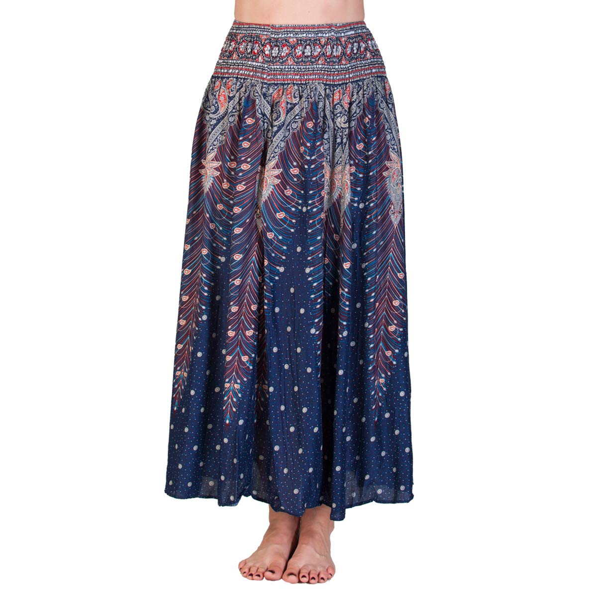 Panasiam Women's V05 Dark Blue Summerskirt, V05_darkblue, Unisize