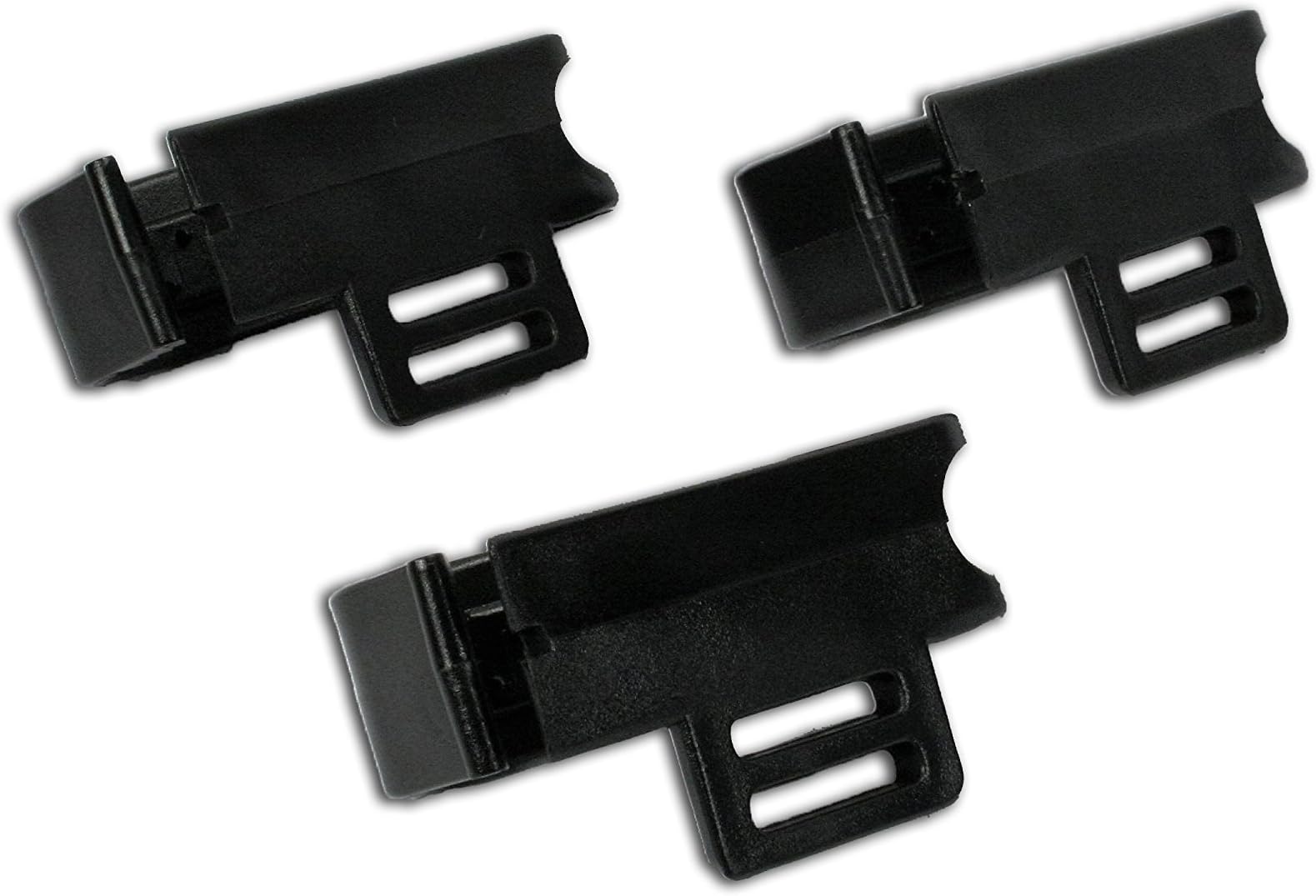 Gear Clip (Pack of 3) - Multipurpose Fastener For Clipping Accessories To Front Rucksack Straps