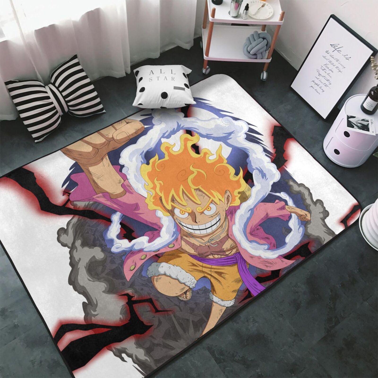 Amazon.co.jp: カーペット ワンピース ルフィ One Piece ギア5