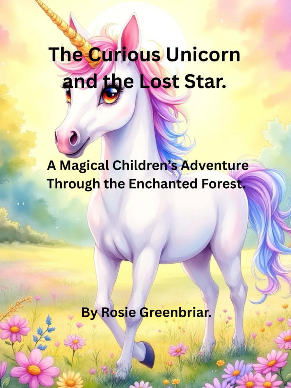 Curious Unicorn and the Lost Star.: A Magical Children’s Adventure Through the Enchanted Forest. (Animal Adventure.)