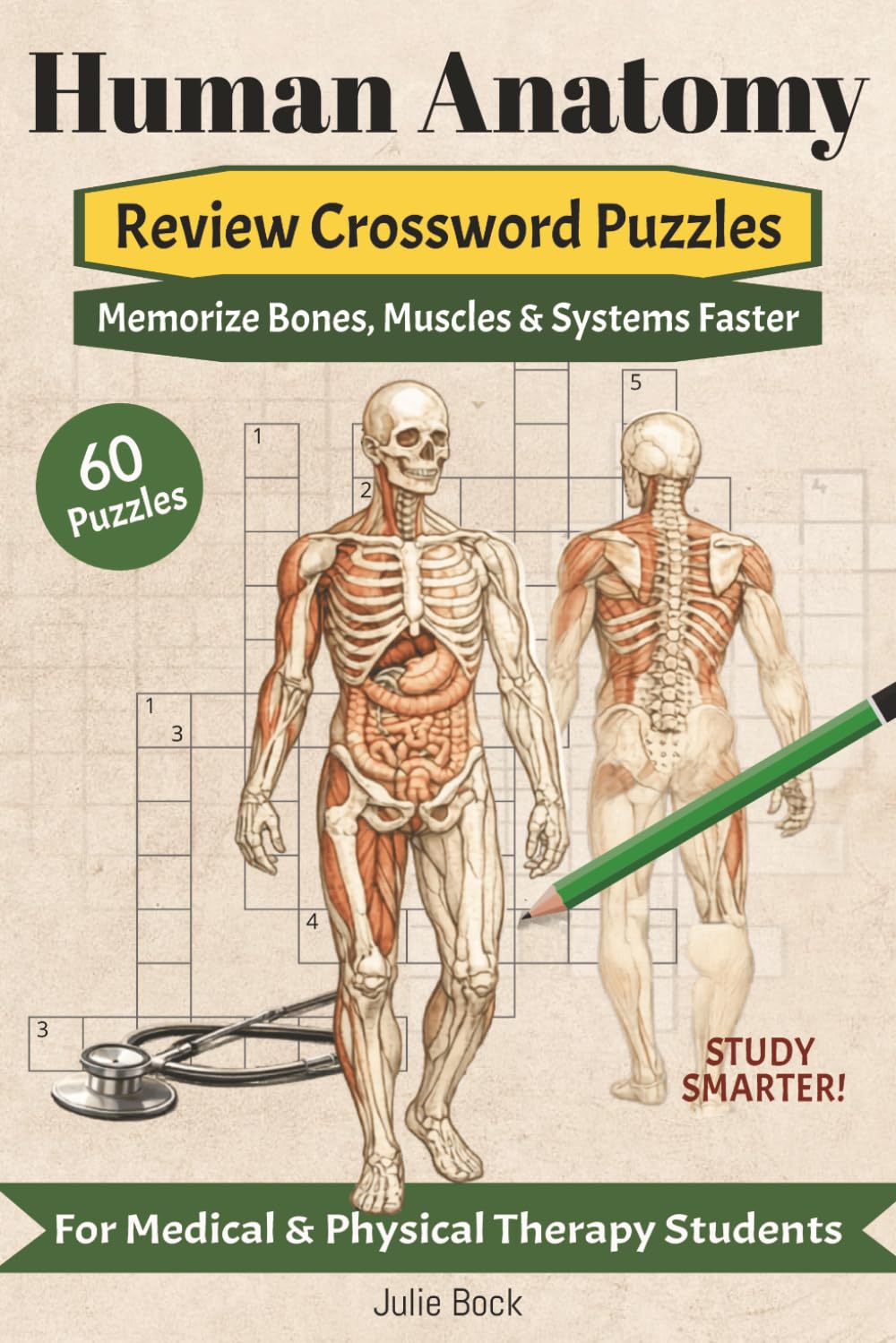 Human Anatomy: Review Crossword Puzzles for Medical & Physical Therapy Students