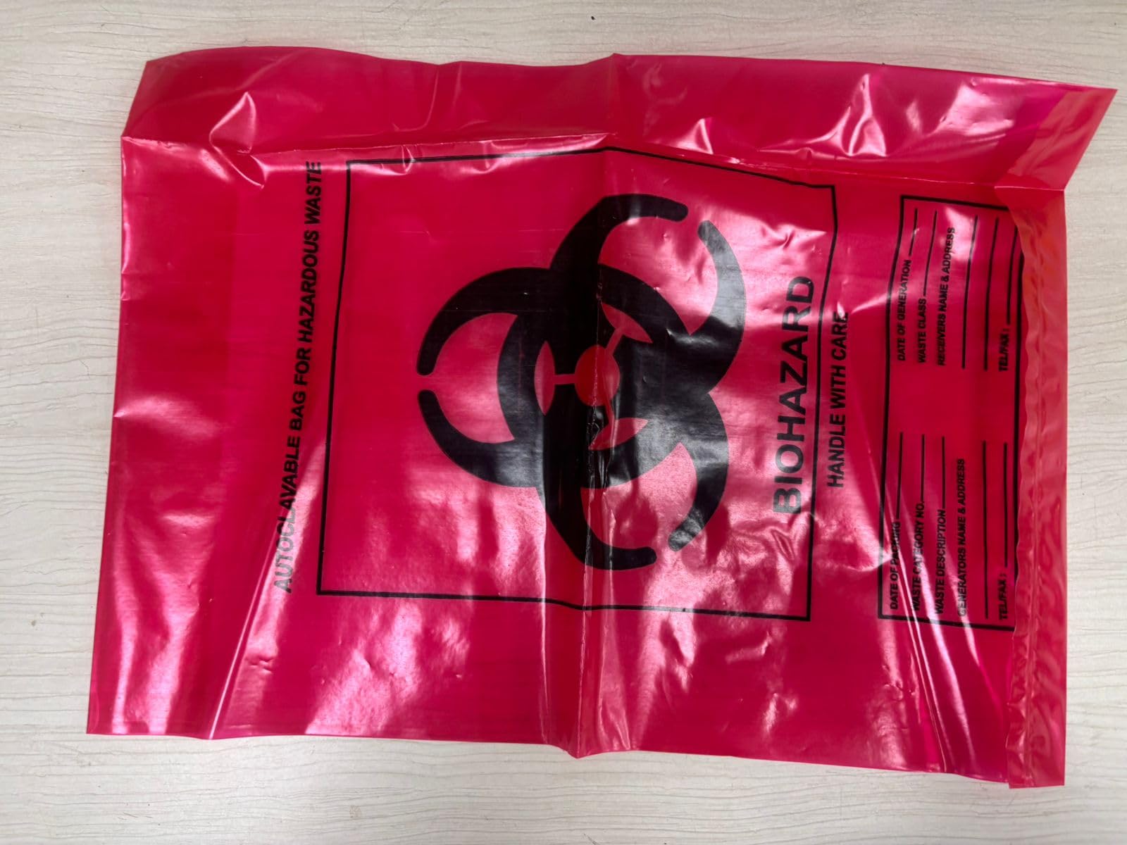 Tarsons Autoclavable Biohazard Bags (Qty-100) (Code : 550014) (Size : 19" x 24")-image-26