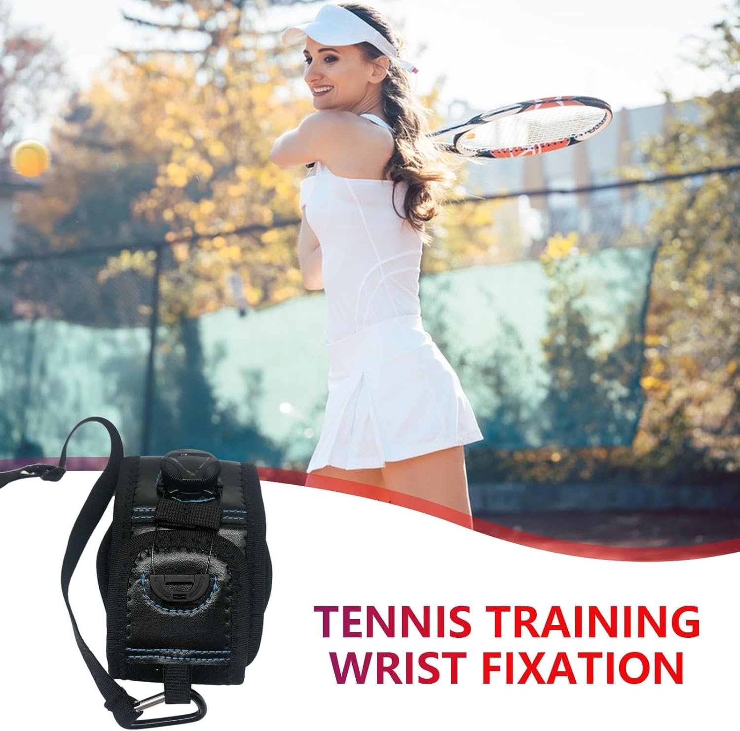 Tennis Arm Strap,Adjusting Wrist Fixation Devices | Tennis Swing Correct Exerciser to Enhance Muscle Memory Precision Correction