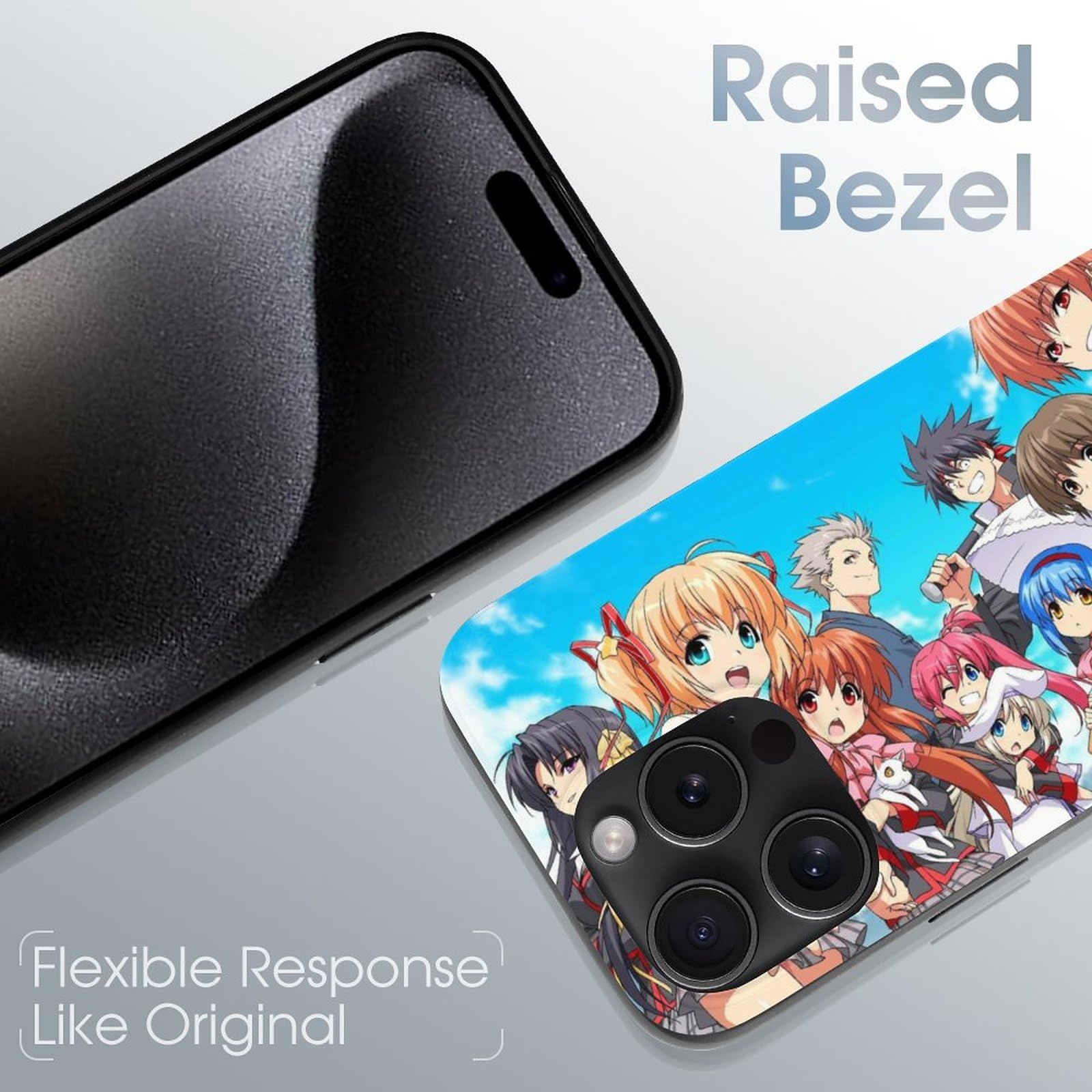 Amazon.co.jp: Iphone15 スマホケース リトルバスターズ 