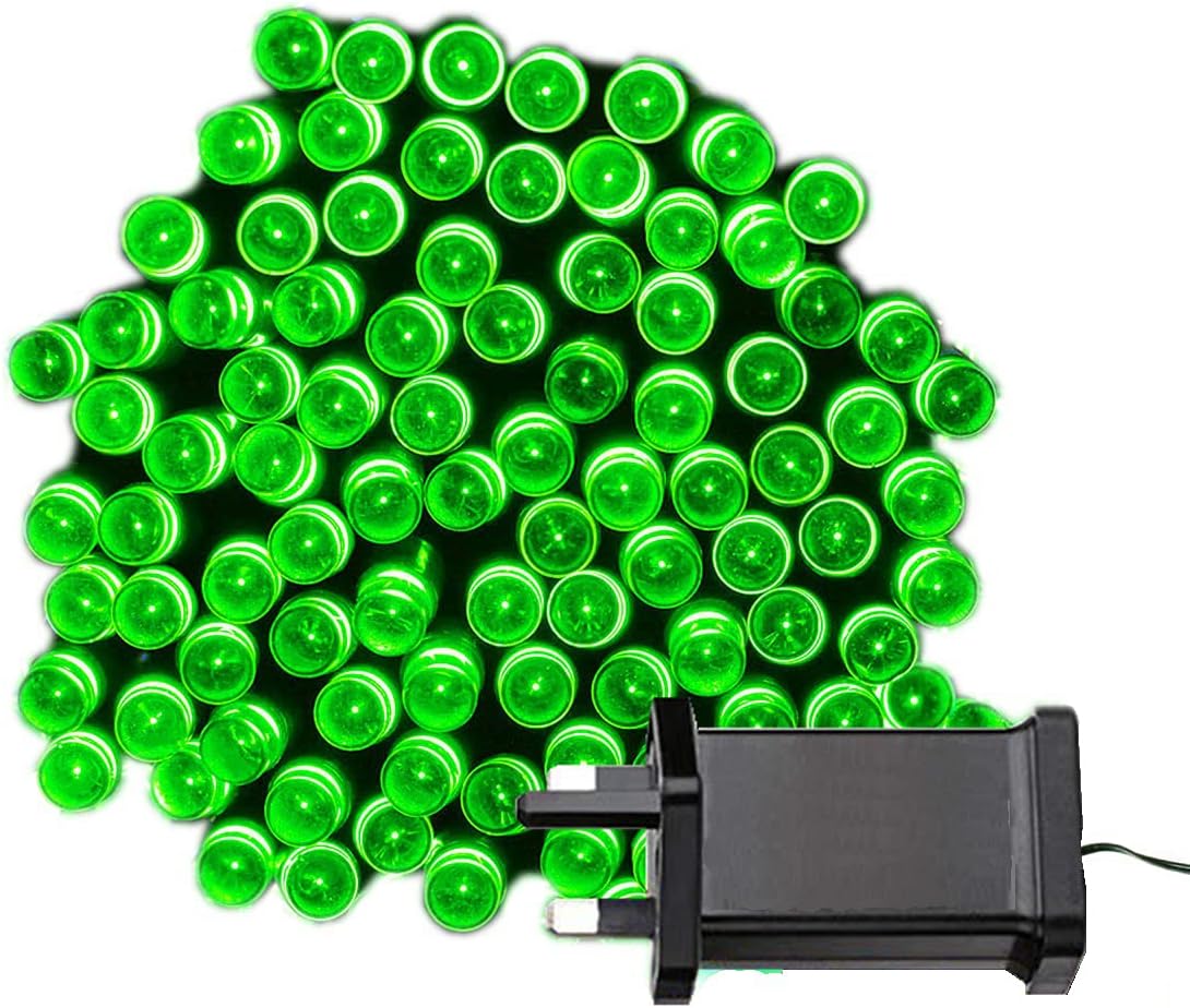 12 Meters Green Fairy Lights with Plug