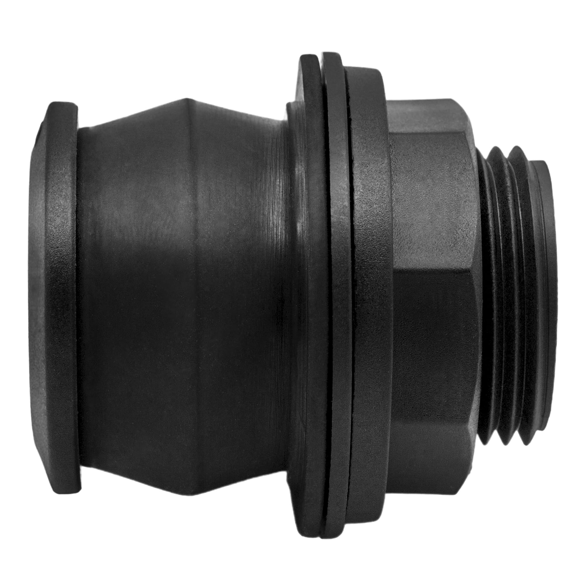 VARIOSAN PUSH-IN przepust zbiornika 16331, 3/4" x 1/2", PP, czarny