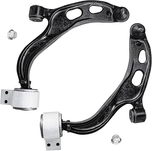 Miniatura 113 de Detroit Axle - 2 brazos de control superiores delanteros para Jeep Grand Cherokee Commander 2005-2010, brazos de control superior con ensamblaje de