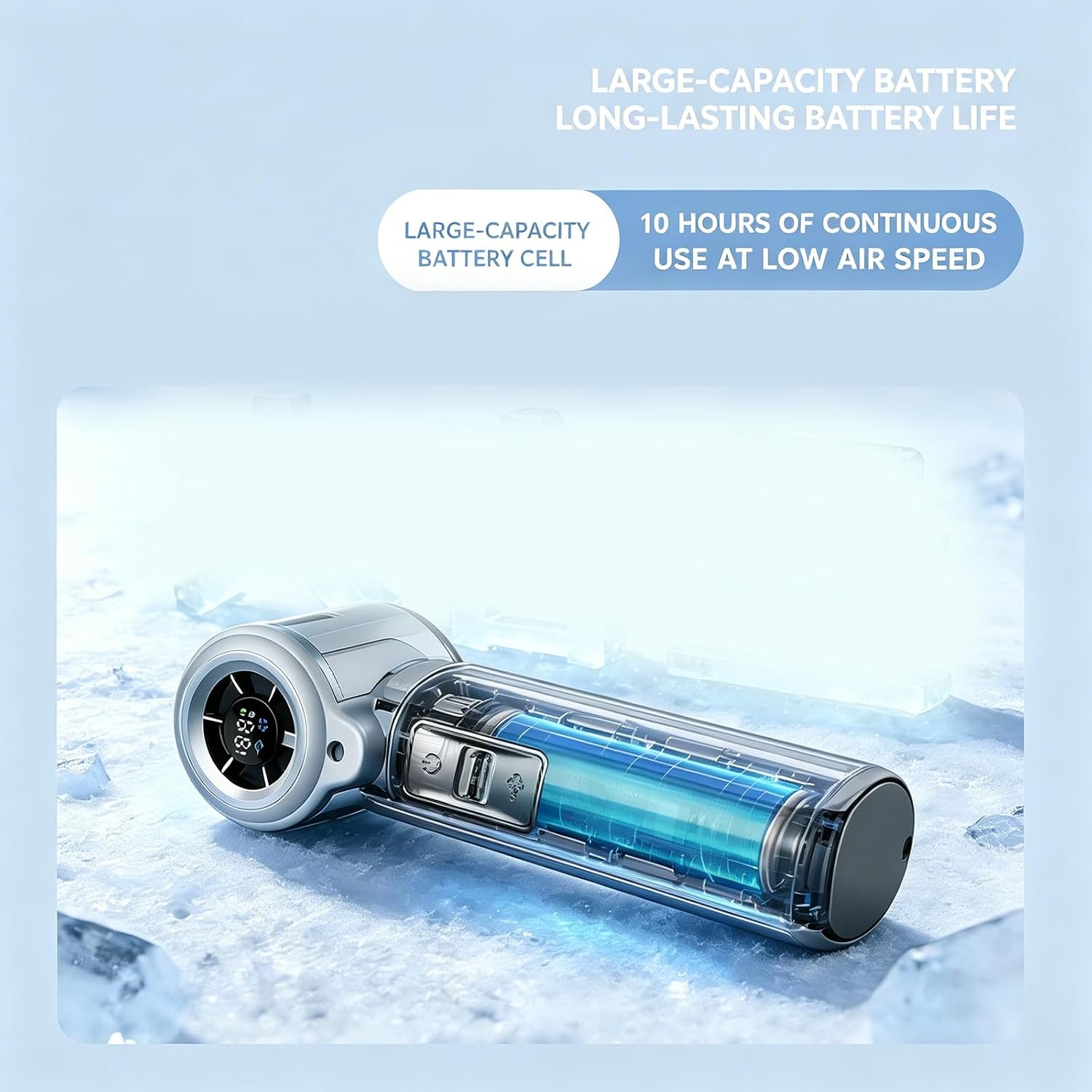 Current Evaporating Fan with Digital Screen Shows Energy Condition and Multiple Humidity Preferences Individual Air Refrigerator