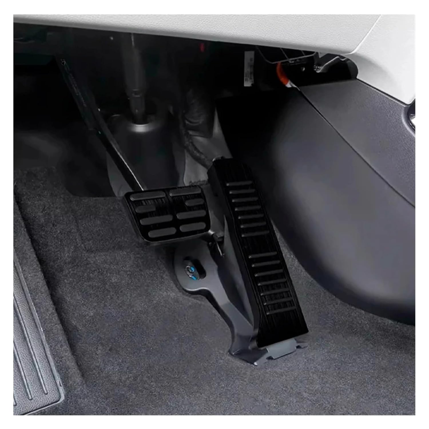 Gas Pedal Car Accelerator Pedal Cover Brake Pedals Aluminum Alloy Interior Accessories Fit for BYD Song Plus Throttle(B)