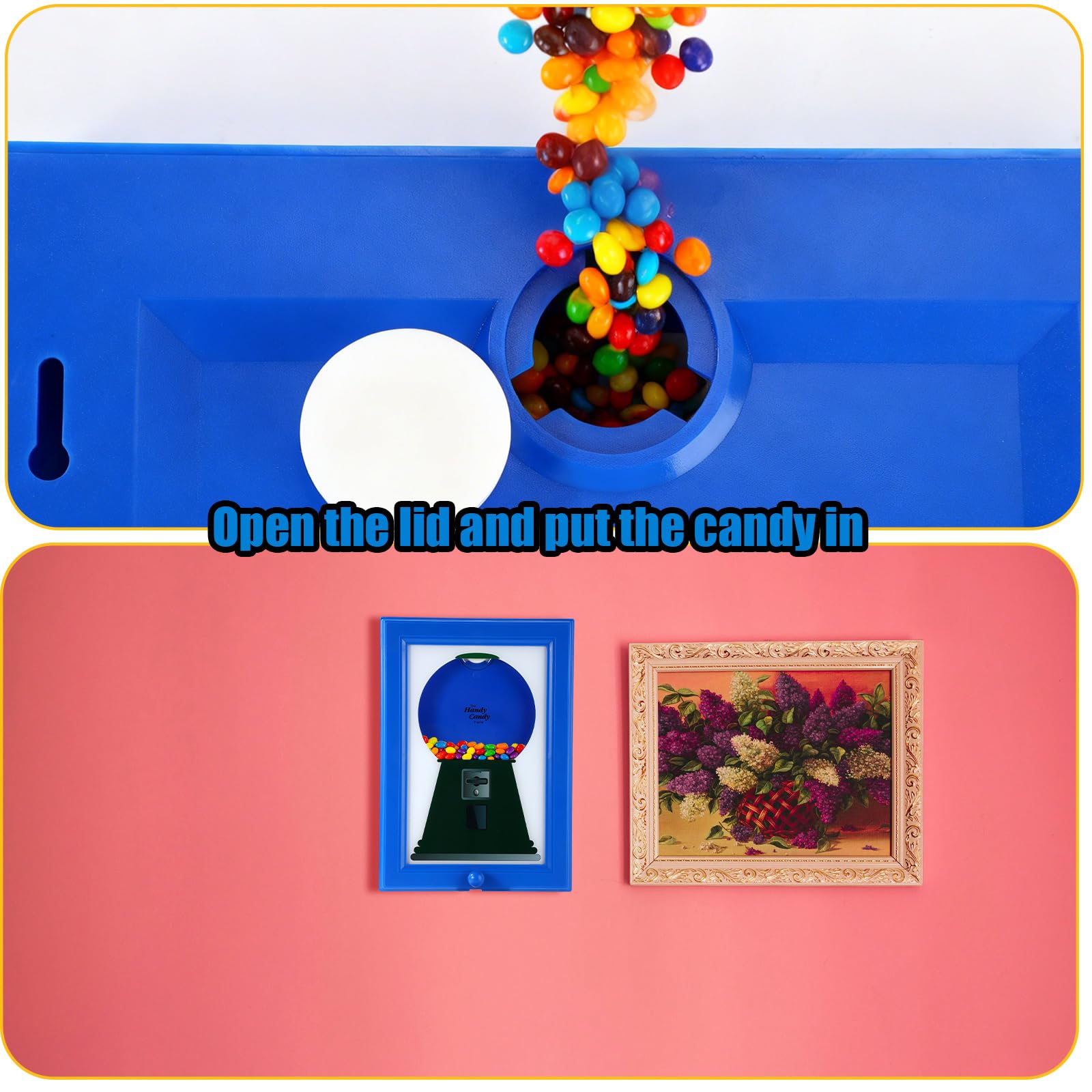 Fotolijst 10x15 cm Smiley blauw Kersten - Kado in Huis